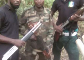 Some of the OPC with solder in the creek