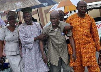 PENSIONERS  
PICS BY VANGUARD NEWSPAPER