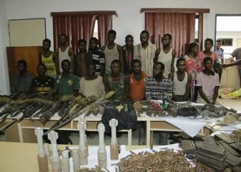 suspects and the ammunition recovered
