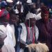Engineer Seyi Makinde ushering Olubadan of Ibadan to his seat the 4t OmititunRamadan lecture held on Friday in Ibadan