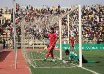 It is a goal...  pic by NAN