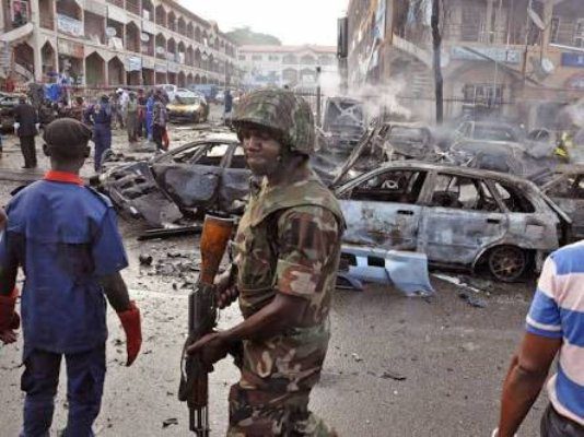 suicide-attack - National Insight News scene of an explosion . photo source, NAN