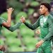Eagles-Back-11122017 - National Insight News The Super Eagles celebrating a goal against Argentina in a recent friendly match in Russia. Nigeria will meet Poland in another tune up game…in March, 2018. PHOTO: AFP.