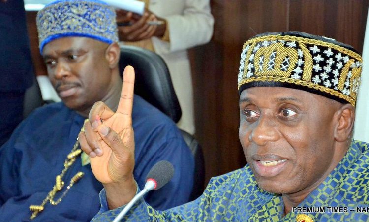 m d - National Insight News Minister of Transport, Rotimi Amaechi and Dakuku Peterside