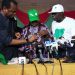 - National Insight News Former Governor of Cross River state Donald Duke, fixing party crest on Chief Olusegun Obasanjo's logo while Former Governor of Osun state  Prince Olagunsoye Oyinlola watches