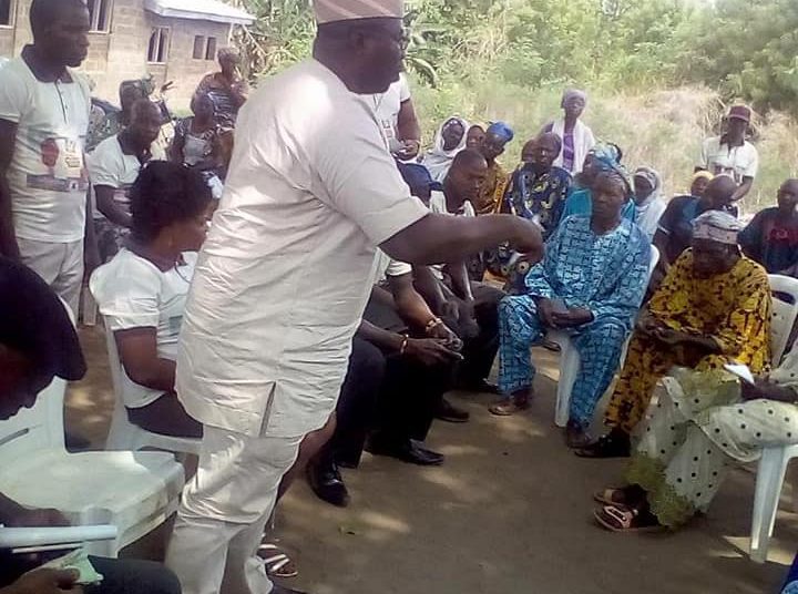 olo - National Insight News Professor Adeniyi Olowofela addressing  party faithfuls