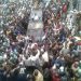 saraki visiti2 - National Insight News Saraki's convoy surrounded by crowd in Ilorin