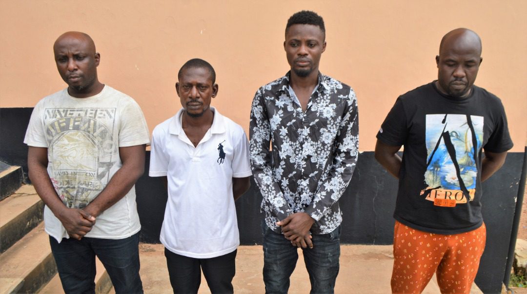 IMG-20191025-WA0001 - National Insight News EFCC arrest gang that defrauded UI Professor