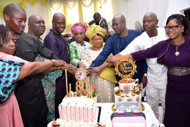 Governor Makinde's mum celebrate 80
