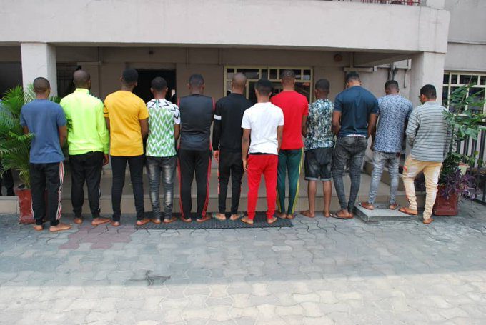 efcc arrest 12 suspect in imo