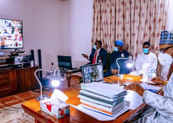 President Buhari Joins FEC Meeting Online Presided Over By Prof Osinbajo