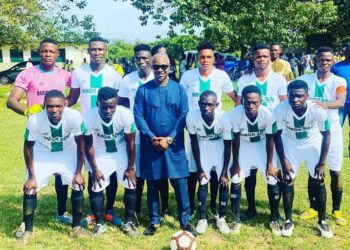 Founder  and players of Ogbomoso United FC