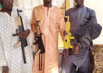 Adamu Shehu, Tukur Mohammed and Ibrahim Suleiman