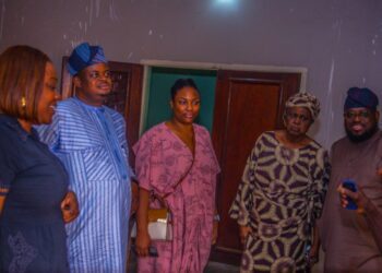 From left: Olamide Alabi, Lekan Badmus, Hadiza Akala, Ayaba Olaronke Oyewumi and Adiatu