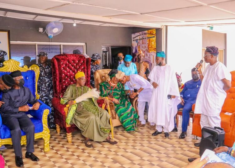Osinbajo-1 - National Insight News Vice President Yemi Osinbajo at Olubadan's palace