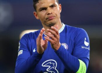 Chelsea  defender Thiago Silva