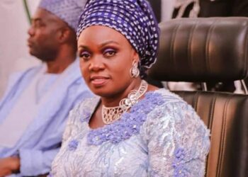 Wife of the Oyo State governor, Mrs. Tamunominini Makinde,