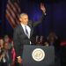 Barack Obama delivering his farewell speech