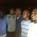 Sowore and friends after his release from detention. Photo credit Sahara reporter