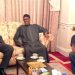 Senate President Bukola Saraki, PMB and House of Rep Seaker akubu Dogara during their visit to the president in London