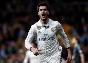 Alvaro Morata is closing in on a move to Manchester United. (Getty Images)