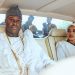 Ooni of Ife and Olori Wuraola   when the going was good