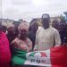 Engineer Seyi Makinde and some of his supporters