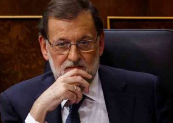 MADRID, SPAIN - OCTOBER 11:  Spanish Prime Minister Mariano Rajoy attends the Spanish Parliament following the Catalonian independence vote on October 11, 2017 in Madrid, Spain. Mr Rajoy has asked Catalan leader Carles Puigdemont to confirm whether or not he has declared independence.  (Photo by Pablo Blazquez Dominguez/Getty Images)