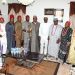 Aare Dr Gani Adams and some of the Igbo leaders who visited him in Omole