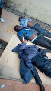 Lifeless body of the school principals killed in the crashing
