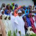 President in a group photograph with the Dapchi girls