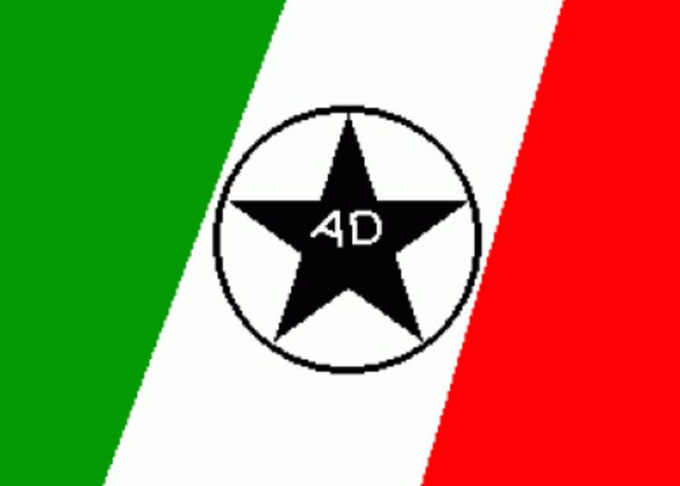 Alliance for Democracy AD logo