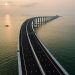 pic of the world longest sea bridge.   BY AFP