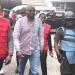 Fayose arriving court with EFCC  officials