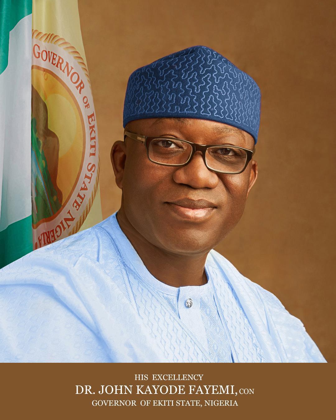 Fayemi crashes Right of Way charges from N4,500 to N145 per meter in Ekiti
