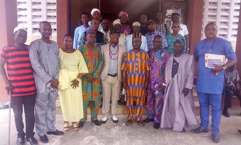 Ekiti state chapter of PMAN in a group photograph with Amb. Wale Ojo Lanre, Director General, Council for Arts and Culture, Ekiti State.