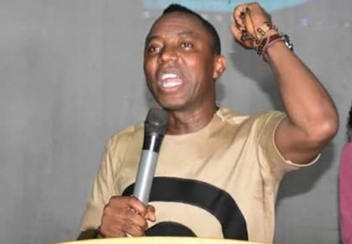 Sowore's bail condition has been reduced from 50M TO 30m