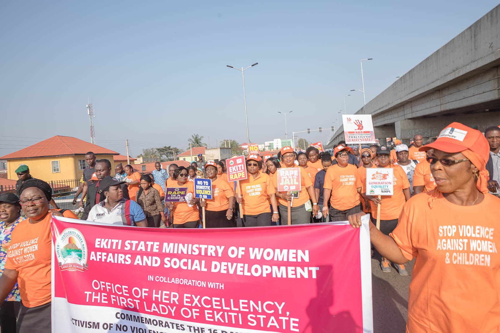 Erelu Bisi Fayemi led campaign against gender based violence