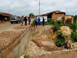 odebunmi inspects road projects