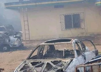 Burnt Ugboukwu police station