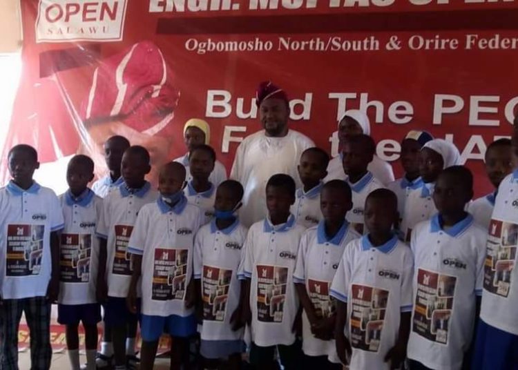 Open Salawu offers Lifeline Scholarship to 20 students from Ogbomoso.