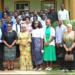 A cross-section of participants at the launch of the Lagos State Tour Guide Training Program. Front row (L-R): PA to the Hon. Commissioner, LSMTAC, Mr. Ferdinand Tinubu;  Permanent Secretary, LSMTAC, Princess Adedoyin Ajayi; Hon. Commissioner, LSMTAC, Pharm. Uzamat Akinbile- Yussuf; Director of Programmes & Coordination, LSETF, Omolara Adewumi; Dr Adun Okupe, Senior Advisor, Red Clay; Aduke Gomez & Efetobo Awhana.