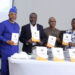 Dr Olusegun Ogboye and others at the unveiling of Lagos State Guidelines on Safe Termination of Pregnancy for Legal Indications on June 28, 2022.