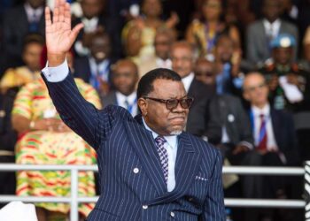 Late Namibian President Hage Geingob