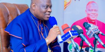 Executive Secretary of the Nigerian Christian Pilgrim Commission (NCPC), Bishop Stephen Adegbite