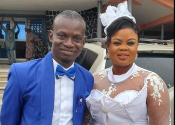 Ola peters and his wife Morogbon Lovely