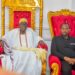 Olubadan of Ibadanland Oba Owolabi olakulehin with UNICEF team leader, Mohammed Okorie