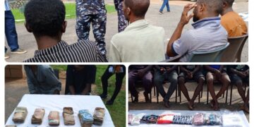 Police Parades Suspected Kidnappers Terrorising Sepeteri, other in Ibadan