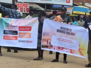 Ogbomoso Residents Protest ,Give FG One-Month Ultimatum Over Deplorable Road Condition