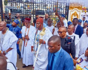 AFENIFERE visits Ooni